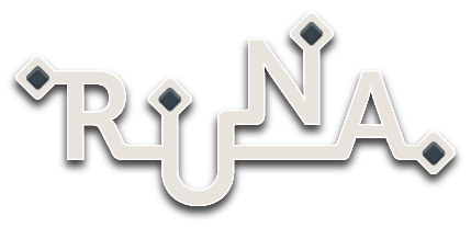 RUNA game logo